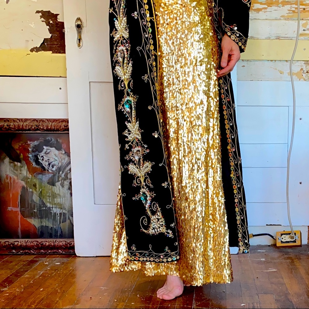 Sparkling Holiday Maxi Skirt